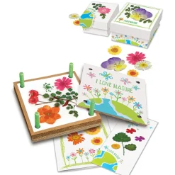 4M Green Creativity flores prensadas