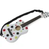 EUREKAKIDS Guitarra estrellas de madera 75cm