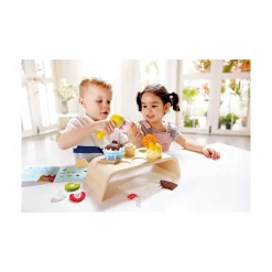 HAPE Helados de madera para jugar a construir y crear