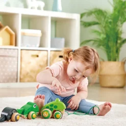 HAPE Juego Arrastre Familía de Ranas