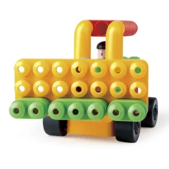 POLY M Juego construcción vehículos de zoo