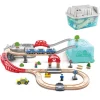 HAPE Juego de bloques de construcción Tren urbano