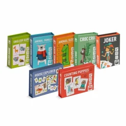 EUREKAKIDS Juego de cartas Croc Croc Cards