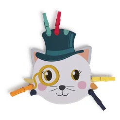 EUREKAKIDS Juego de habilidad - Colores y pinzas