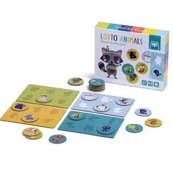 EUREKAKIDS Juego de mesa Lotto animals