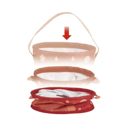 HAPE Juego de playa plegar y listo