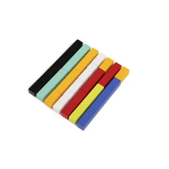 EUREKAKIDS Juego de regletas 65 piezas