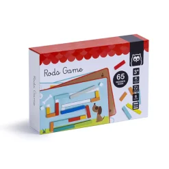 EUREKAKIDS Juego de regletas 65 piezas