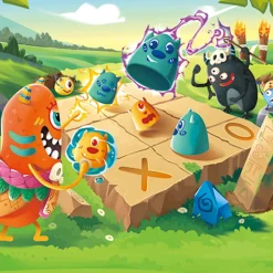 HAPE Juego tic-tac-toe - Edición Monstruos