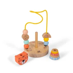 EUREKAKIDS Juguete apilable con looping - Tigre