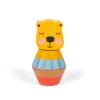 EUREKAKIDS Juguete enroscable de madera - Oso