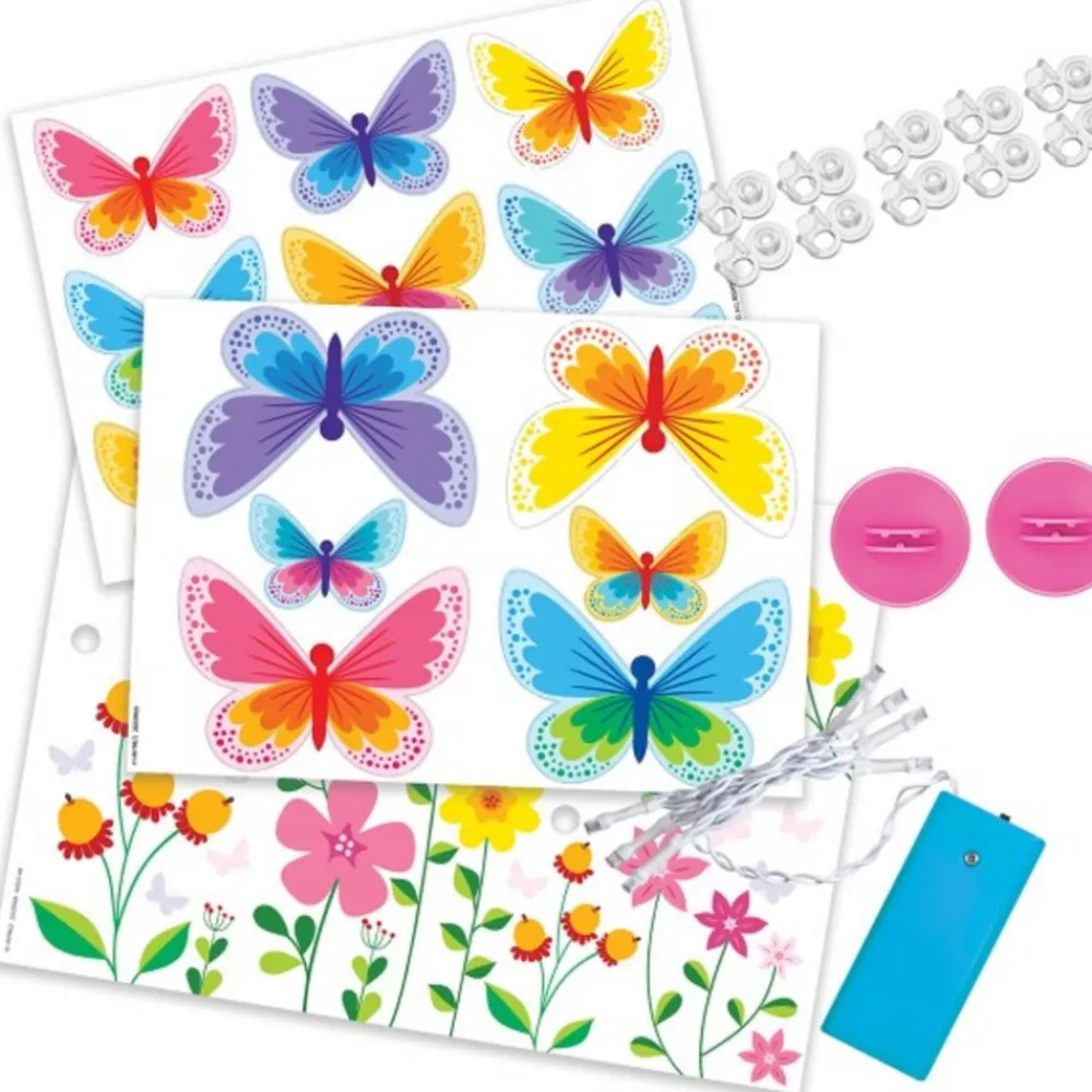 4M KidzMaker Mariposas Brillantes 3D