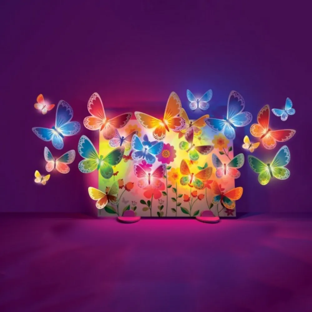 4M KidzMaker Mariposas Brillantes 3D