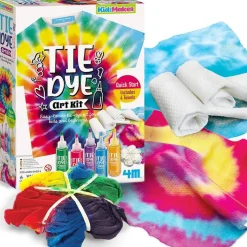 4M Kit de Camisetas Tie Dye- Kidz Maker