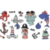 EUREKAKIDS Kit tatuajes pirata