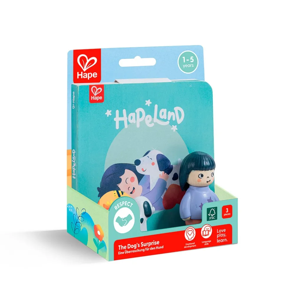 HAPE La sorpresa del perro - Colección land