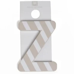 EUREKAKIDS Letra decorativa adhesiva de madera Z