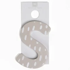 EUREKAKIDS Letra decorativa adhesiva de madera S