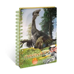 Libro creativo dinosaurios de terciopelo