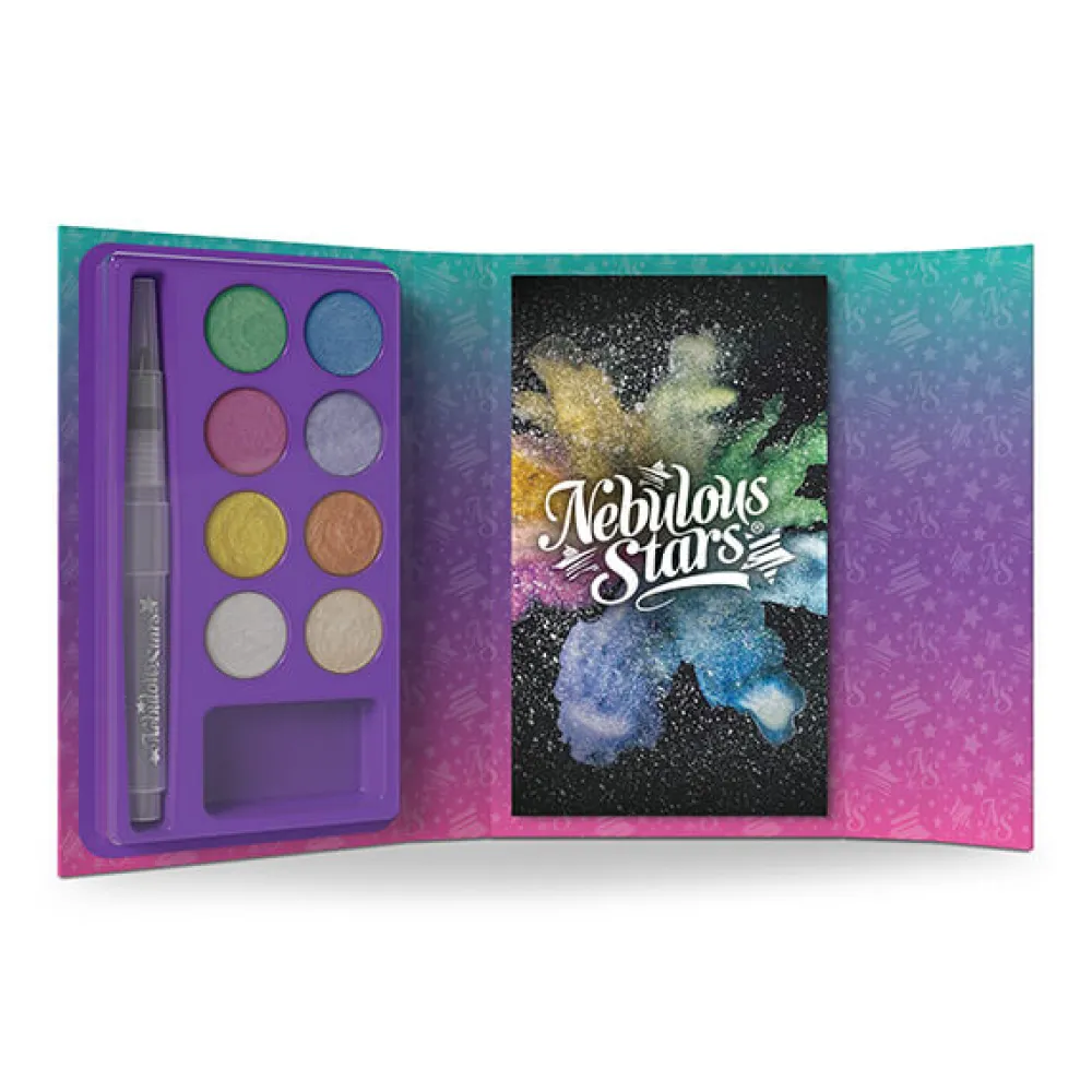 Nebulous Stars Libro de acuarelas portátil