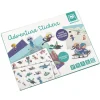 EUREKAKIDS Libro de pegatinas reutilizables – Adventure Stickers