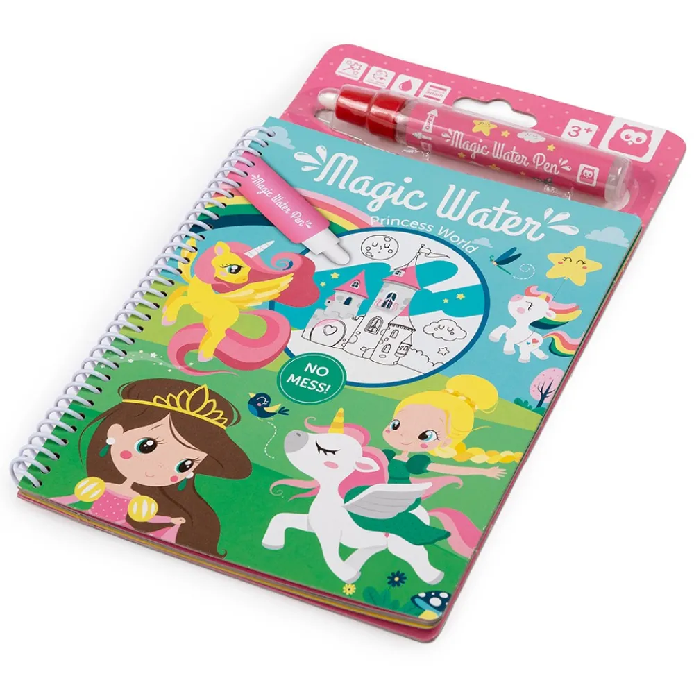 EUREKAKIDS Libro para pintar con agua - Magic Water Princesas