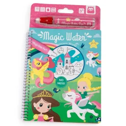 EUREKAKIDS Libro para pintar con agua - Magic Water Princesas