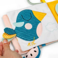 EUREKAKIDS Libro sensorial con actividades para bebés – Cucu