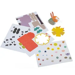 EUREKAKIDS Láminas para construir animales 3D de cartón – Farm Animals