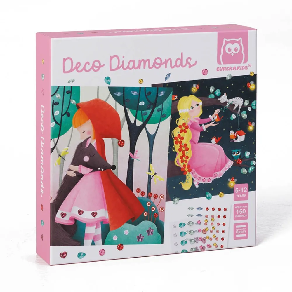 EUREKAKIDS Láminas para decorar con diamantes – Deco Diamonds