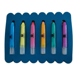 EUREKAKIDS Lápices de colores de jabón especiales para el baño