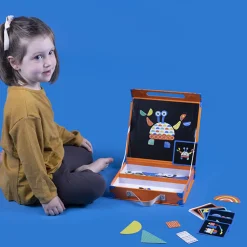 EUREKAKIDS Maletín magnético crazy shapes