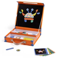 EUREKAKIDS Maletín magnético crazy shapes