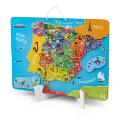 EUREKAKIDS Mapa de españa magnético