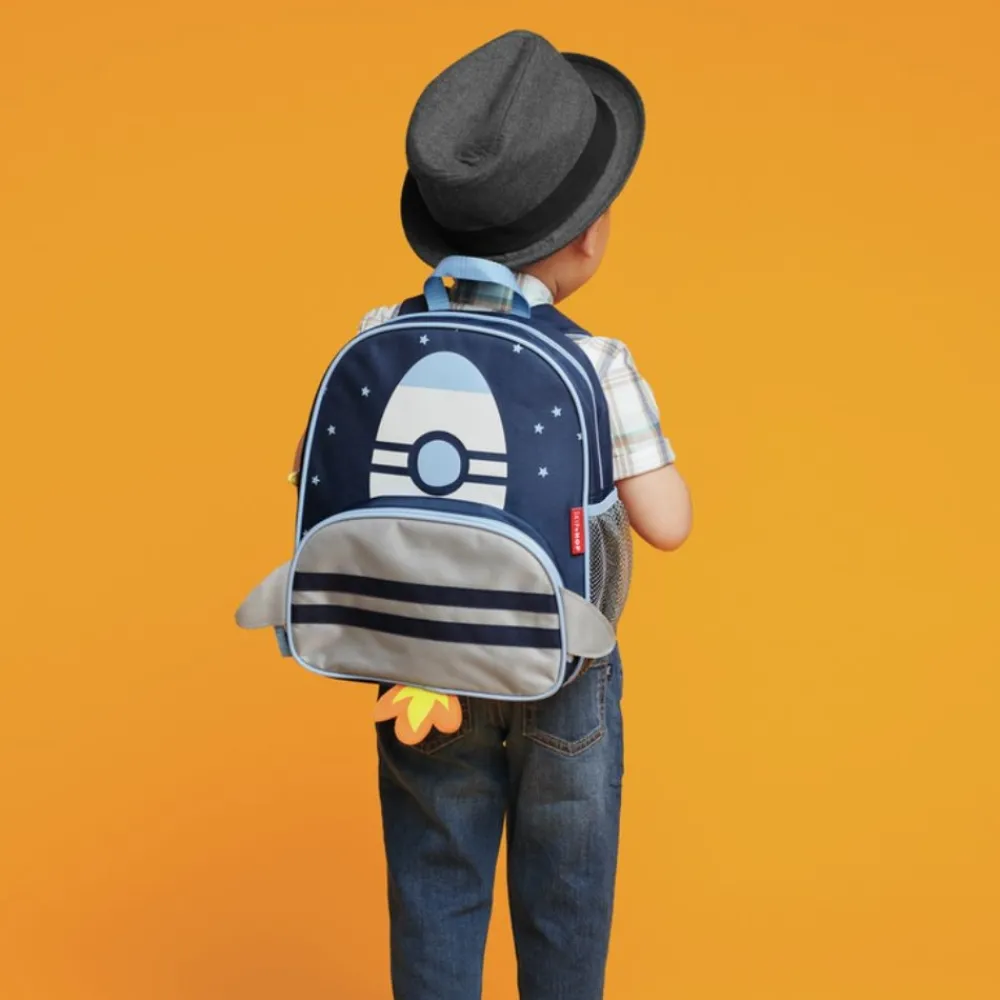 SKIP HOP Mochila para Niños Pequeños Spark Style – Cohete Pequeña