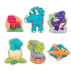 EUREKAKIDS Moldea y pinta imanes de dinosaurios