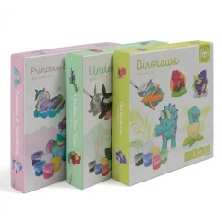 EUREKAKIDS Moldea y pinta imanes de dinosaurios