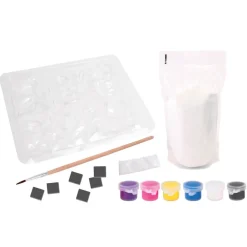 EUREKAKIDS Moldea y pinta imanes de unicornios y princesas