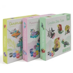 EUREKAKIDS Moldea y pinta imanes de sirenas y personajes del fondo del mar