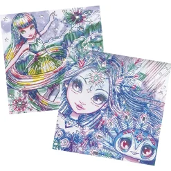 Nebulous Stars Mosaico de brillantes mundo helado