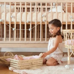 WOOKIDS Muñeca Charlotte Bobble - Rosa 36 cm