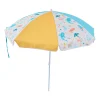 EUREKAKIDS Parasol de Playa 160cm protección UPF50