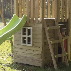 MASGAMES Parque Canigo caseta y columpio doble