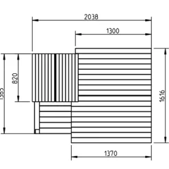 MASGAMES Parque infantil Mini Look Out S