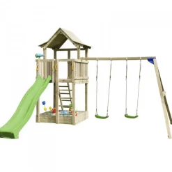 MASGAMES Parque infantil Pagoda con Columpio Doble