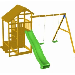 MASGAMES Parque infantil Teide con columpio doble