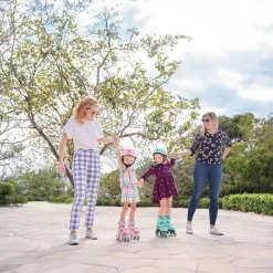 GLOBBER Patines evolutivos 2 en 1 para patinar en linea - Talla 30-33 color menta