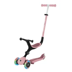 GLOBBER Patinete evolutivo de 3 ruedas con luz - Go Up Active Lights Pink