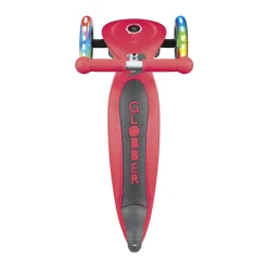 GLOBBER Patinete Primo Foldable Lights New Red