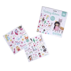 EUREKAKIDS Pegatinas fantasía